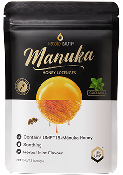 UMF™15+ Manuka Honey Lozenges With Mint