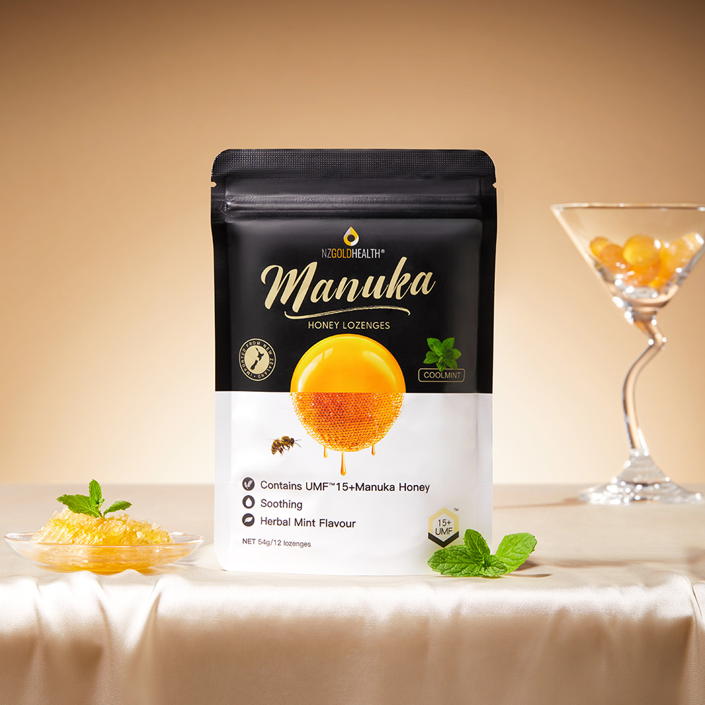 UMF™15+ Manuka Honey Lozenges With Mint